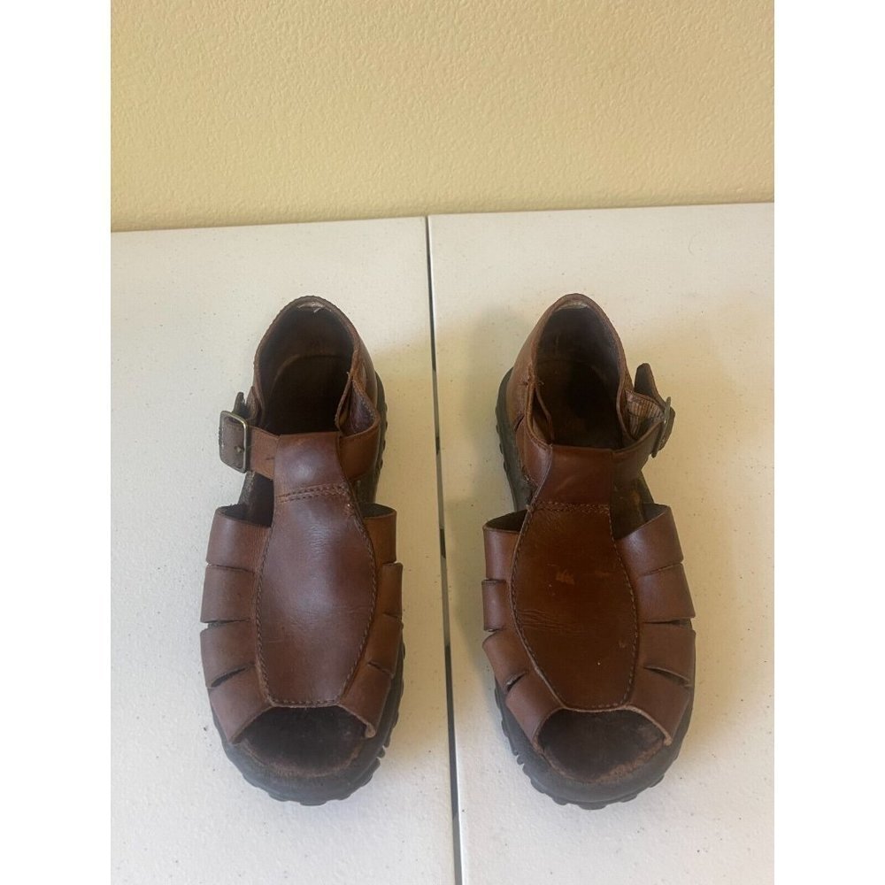 Teva Brown Leather Sandals